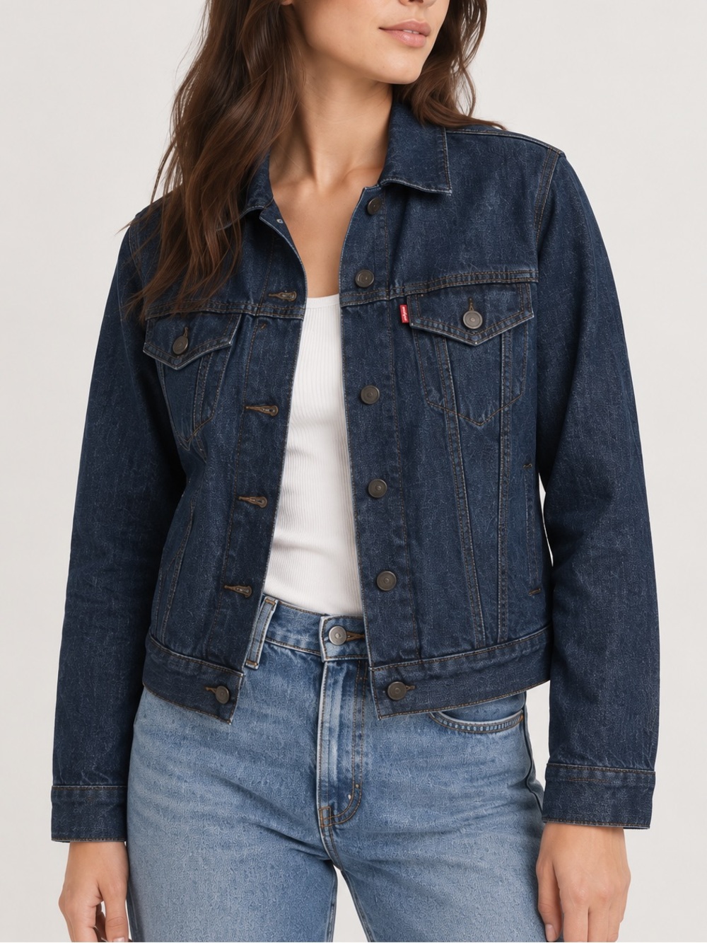 Levi's Dark Blue Denim Jean Jacket